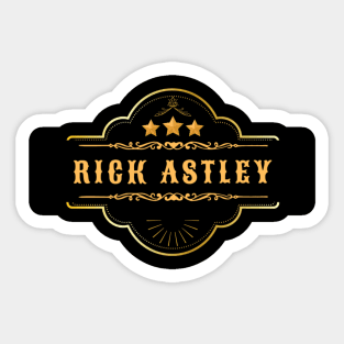 Rick astley Sticker